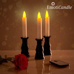 Velas LED Romantic Ambiance EmotiCandle (pack de 3)
