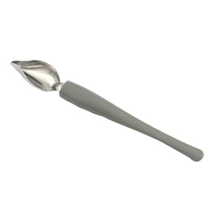 Lápiz de decoración para Chef, accesorios antideslizantes, herramientas de dibujo, Mini salsa portátil de acero inoxidable, pintura, cuchara de café, cocina, hogar